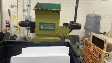 Densificatore di schiuma apre una nuova era di riciclo sostenibile dello Styrofoam