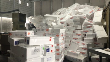 Riciclo del polistirolo in Europa: perché un compattatore è fondamentale e da dove proviene la schiuma