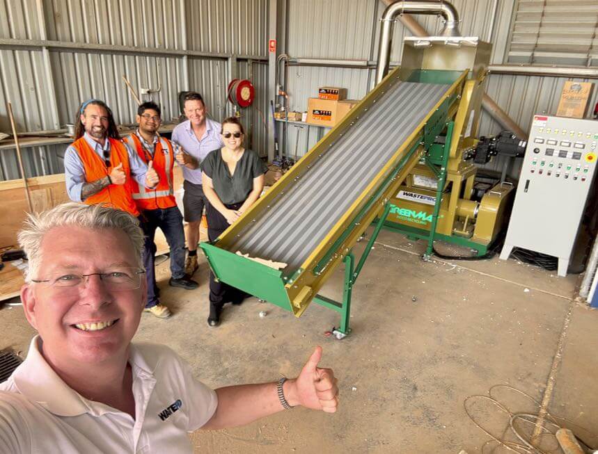 GREENMAX pressa per polistirolo