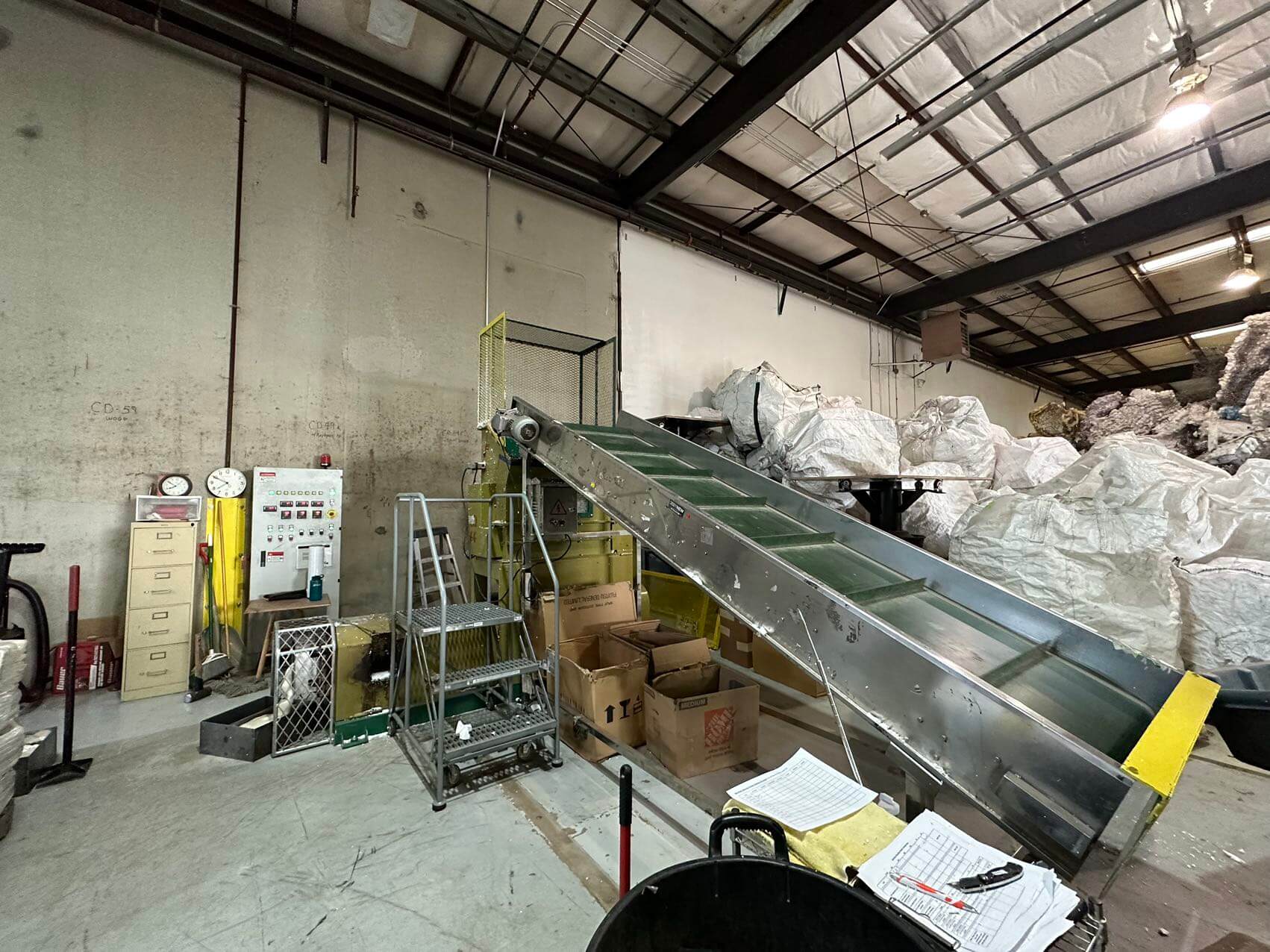 pressa per polistirolo